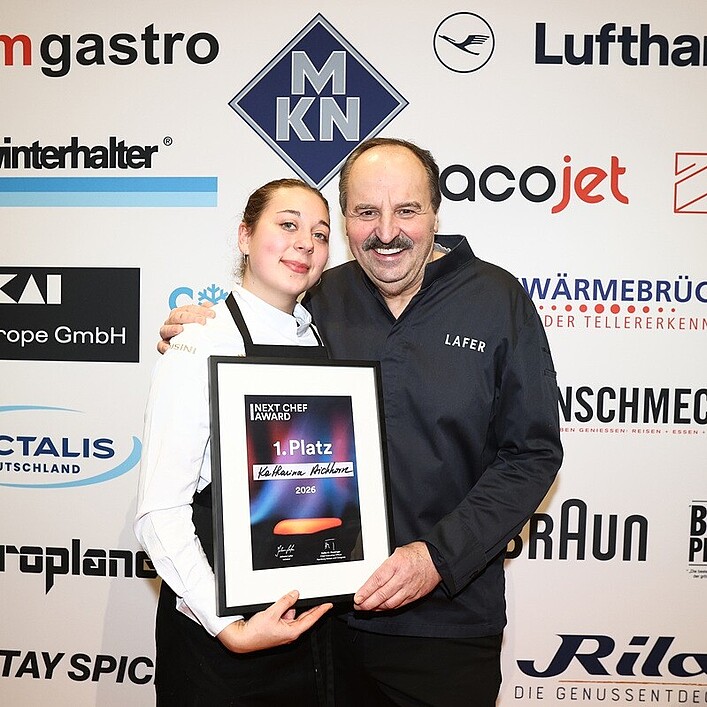 Katharina Aichhorn gewinnt den NEXT CHEF AWARD