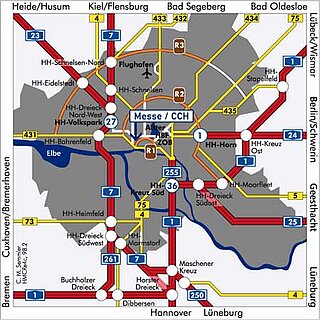 Anfahrtsskizze aus der Region Hamburg