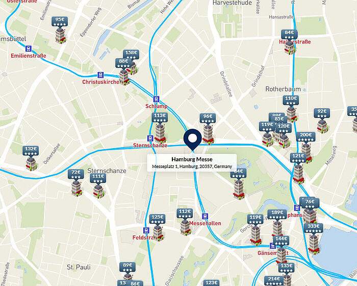 Hotelmap HMC Screenshot