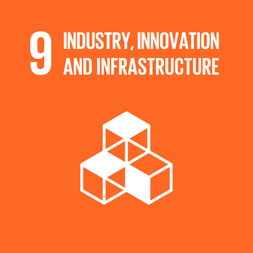 9 INDUSTRY, INNOVATION, AND INFRASTRUCTURE 9 INDUSTRY, INNOVATION, AND INFRASTRUCTURE