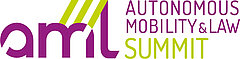 AUTONOMOUS MOBILITY & LAW SUMMIT Logo AUTONOMOUS MOBILITY & LAW SUMMIT Logo