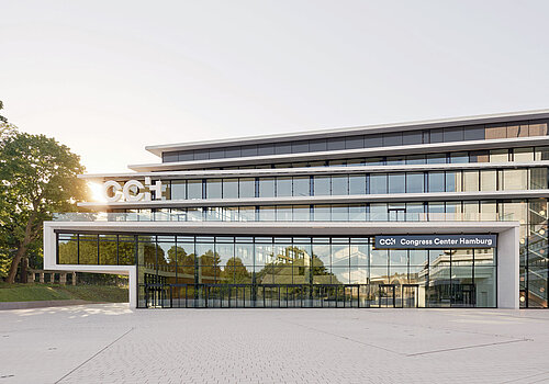 CCH - forecourt and facade