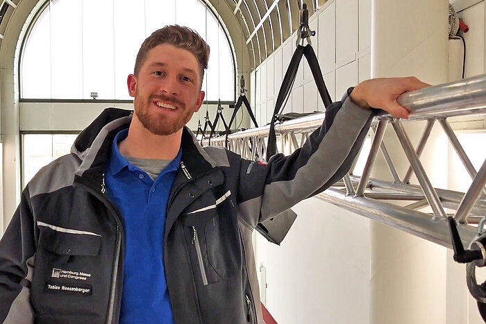 Ausbildung zur Fachkraft für Veranstaltungstechnik bei der Hamburg Messe und Congress GmbH