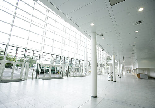 Hamburg Messe Central Entrance GF inside