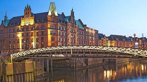 Hamburg: Speicherstadt evening impression, www.mediaserver.hamburg.de / Andreas Vallbracht Hamburg: Speicherstadt evening impression, www.mediaserver.hamburg.de / Andreas Vallbracht