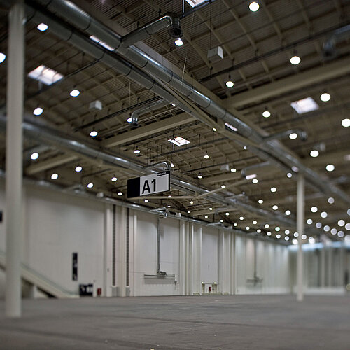 Hamburg Messe - Hall A1 (inner view)